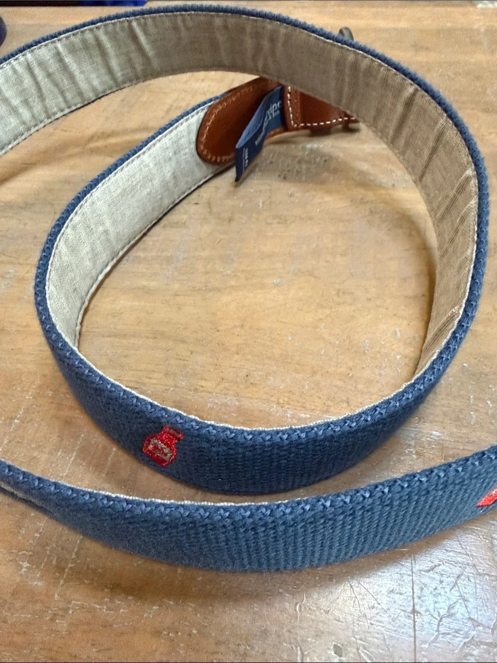 Men’s Vineyard Vines Oyster Belt